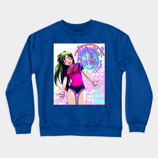 Hyperpop Princess Crewneck Sweatshirt by Club Nico